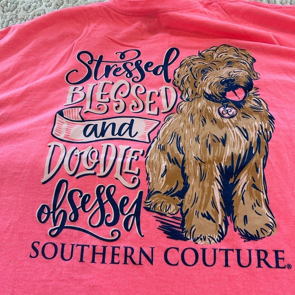 NWOT Southern Couture Doodle Women’s Plus size 3x Tshirt